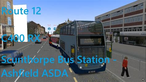 OMSI 2 Scunthorpe Route 12 Scunthorpe Bus Station Ashfield ASDA