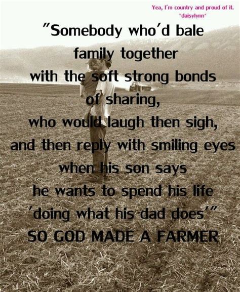 So God Made A Farmer Quote - ShortQuotes.cc