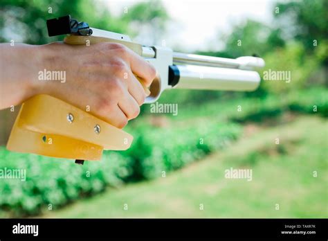 Air Pistol Hi Res Stock Photography And Images Alamy