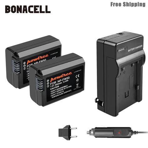 Bonacell Mah Np Np Fw Fw Akku Bateria Carregador Para Sony