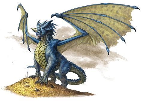 Ancient Blue Dragon Monsters Dandd Beyond