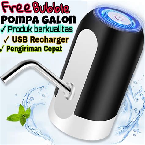 Jual Pompa Galon Pompa Galon Usb Recharge Pompa Aqua Galon Portable