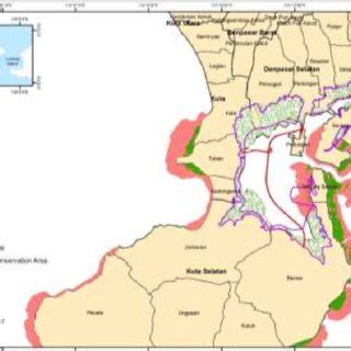 Map of coastal ecosystem. | Download Scientific Diagram