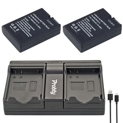 Probty Pcs En El En El Camera Battery Usb Dual Charger For Nikon