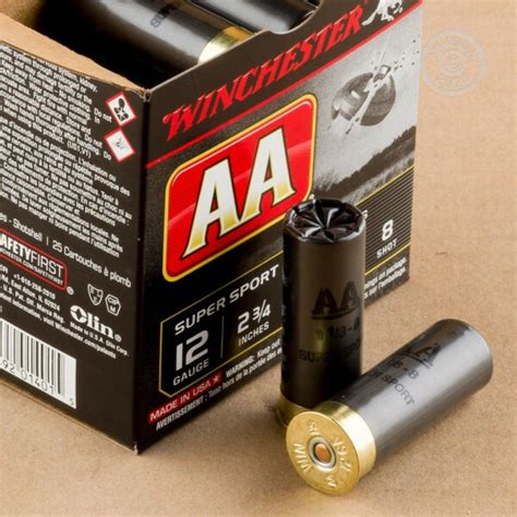 12 Gauge Ammo At AmmoMan Winchester AA Super Sport Sporting Clays