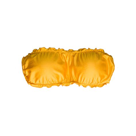 Aura Fascia Fru Giallo Ocra Tutte Le Taglie ElleBi Bikini