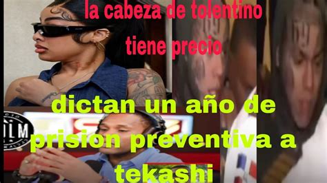 bobo le dictan un año de prision preventiva a tekashi sixnine la