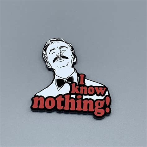 Fawlty Towers Inspired Manuel I Know Nothing Etsy