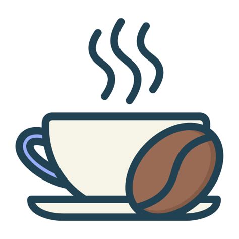 Coffee cup Generic Outline Color icon