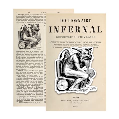 Dictionnaire Infernal Bael Passakits