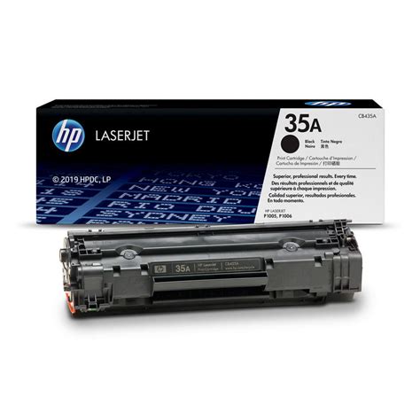 Hp Laserjet P1005 Toner - HP 35A Original Toner Cartridge for HP LaserJet P1005, P1006 Printer S