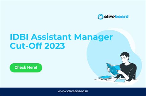 IDBI Assistant Manager Cut Off 2023 Out Check Category Wise