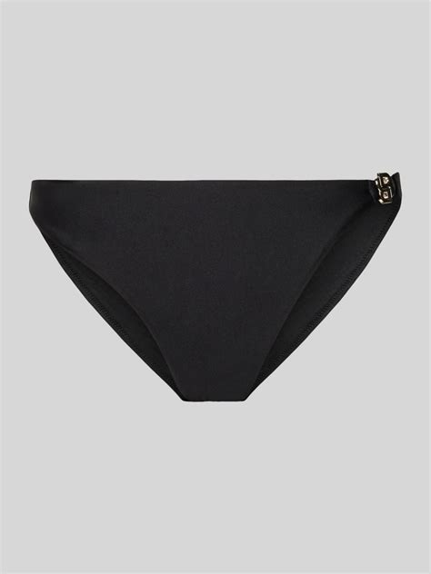 Kup Online BOSS Figi Bikini Z Detalem Z Logo Model BETH Czarny