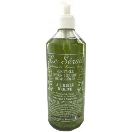 Savon de Marseille liquide huile d olive le Sérail 500ml