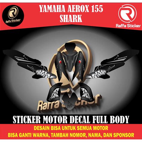 Jual Stiker Aerox Decal Aerox Vva Dekal Aerox Aerox Decal Stiker