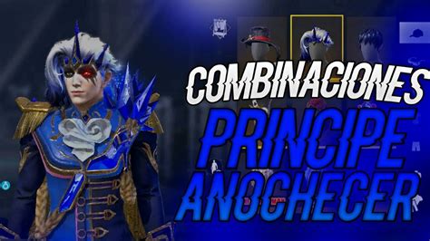 👑 Combinaciones Con El Set PrÍncipe De Anochecer Freefire Chino