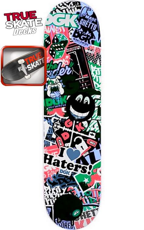 True Skate Deck Template