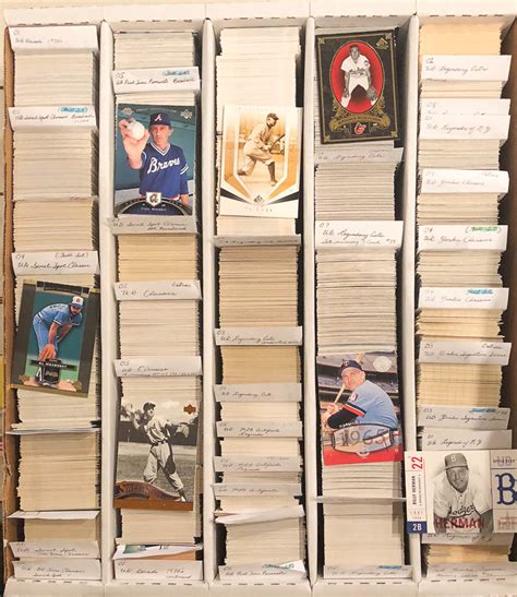 Lot Detail Baseball Cards Many Sets Partial Sets Inc