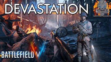 Battlefield V Devastation Multiplayer Gameplay Pc Youtube