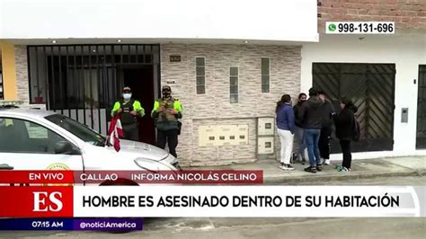 Callao Hombre Muri Degollado En Su Casa Y Atacante Cort El Rostro A