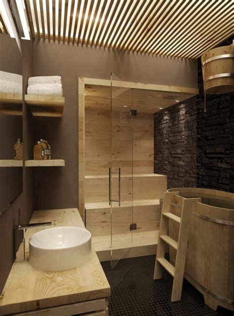 62 Stylish Steam Rooms And Saunas For Homes Digsdigs