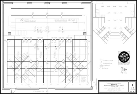 godspell light plot matt kizer scenic lighting design