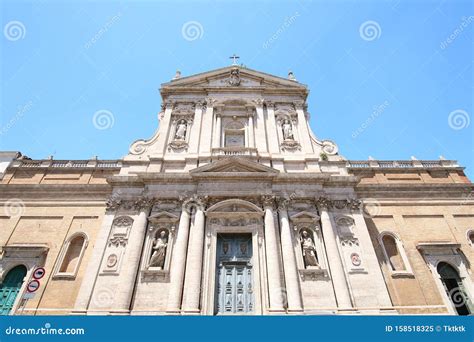 Santa Susanna Church Rome Italy Stock Image - Image of worship, church ...