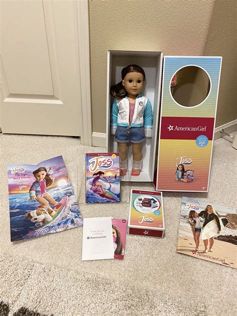 American Girl Doll 18in 2020 Joss With Accessories Brand New Perfect 4