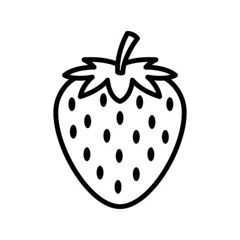 strawberry icon vector design template in white background 26557351 Vector Art at Vecteezy