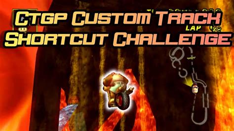 MKWii Custom Track Shortcut Challenge YouTube