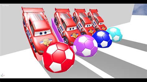 Mcqueen Car Assembly Surprise Soccer Ball Street Vehicle With Learn