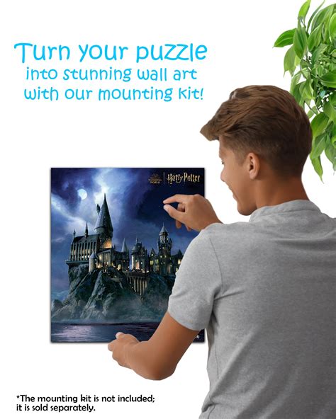 Snapklik.com : Harry Potter Puzzle - Magical Hogwarts Castle Wooden Jigsaw Puzzle