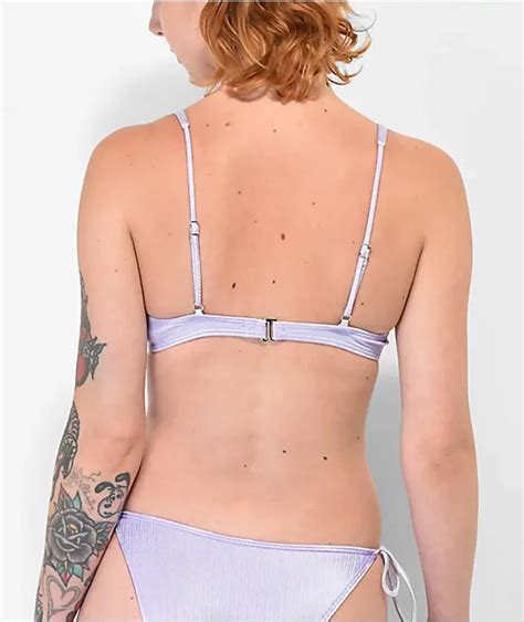 Sunsets Inc Damsel Jacquei Lavender Bralette Bikini Top Mall Of America