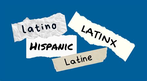 Hispanic Latino Latinx Or Latine Which One Is It National