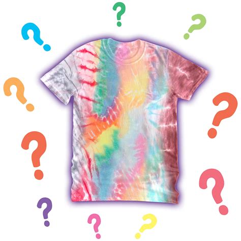 "Mystery Tie-Dye Adventure - Unique T-Shirt Experience"