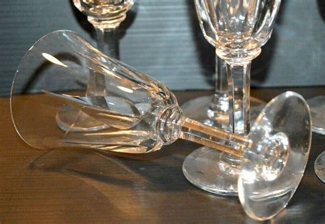 Verres Anciens Porto Estampille St Louis Cerdagne D Co Table F Tes