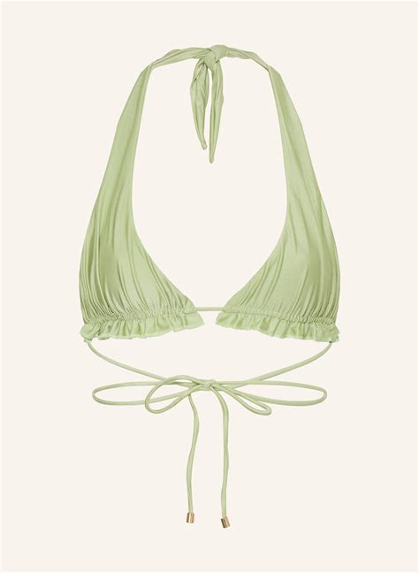 Janthee Neckholder Bikini Top Olympia In Hellgr N