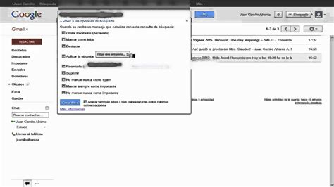 Trucos Gmail Cómo Organizar Gmail con Filtros YouTube