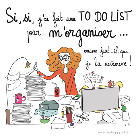 Julie Et Le Rangement De Bureau My Happy Job Humour De Bureau