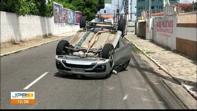 Jpb Carro Capota Em Jo O Pessoa Globoplay