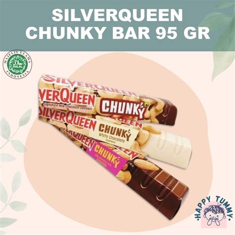 Jual Silver Queen Chunky Bar 95 Gr Pcs Shopee Indonesia