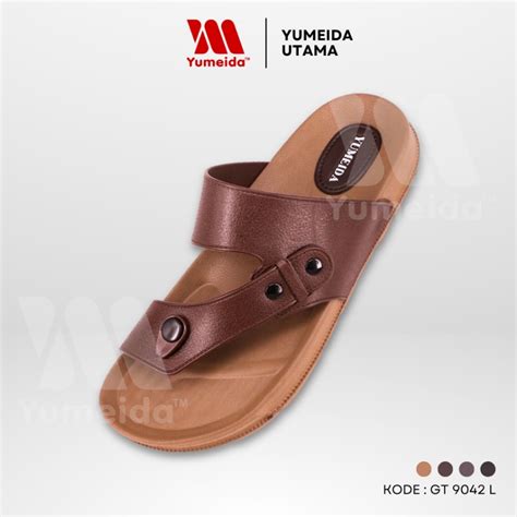 Jual Gt L Yumeida Sandal Pria Shopee Indonesia