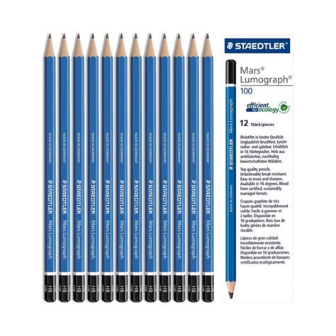 Jual Staedtler Hb Mars Lumograph Pencil Pack Pcs