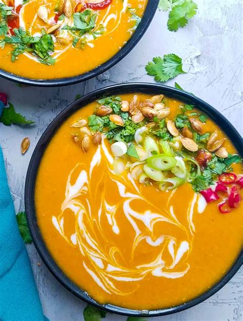 Spicy Thai Pumpkin Soup | Peel with Zeal