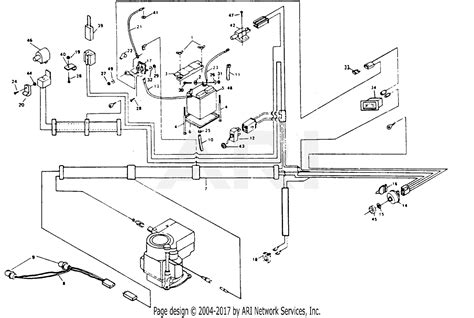 Poulan Xel Ar Tractor Parts Diagram For Electrical