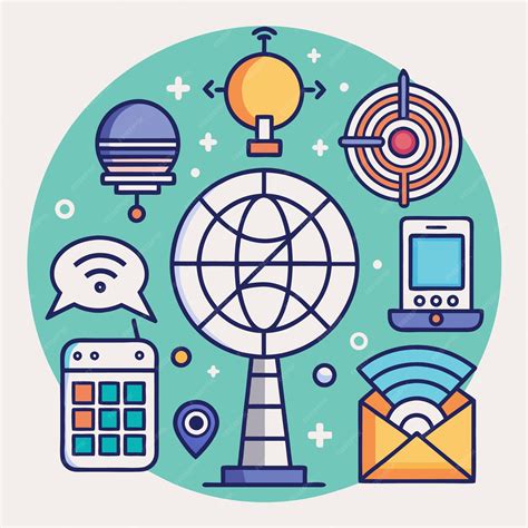 Premium Vector | Understanding Wireless Communication Key Components