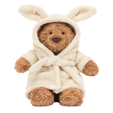 Jellycat Jellycat Bartholomew Bear Bathrobe Plush Toy Temple Webster