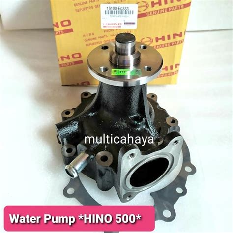 Jual Water Pump Hino E Di Lapak Multi Cahaya Autopart