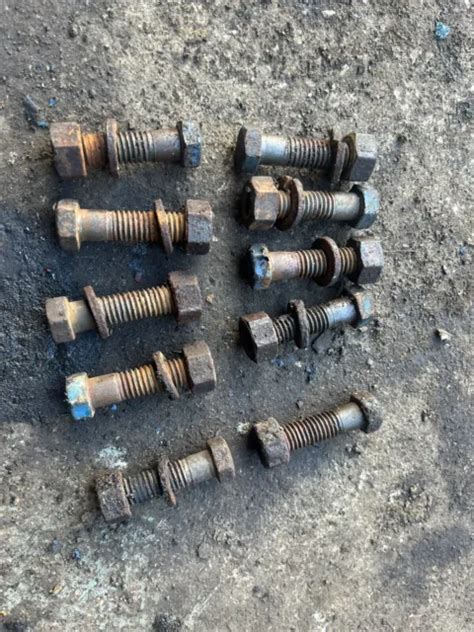 Fordson Dexta Super Dexta Gearbox Bellhousing Bolts Picclick Uk