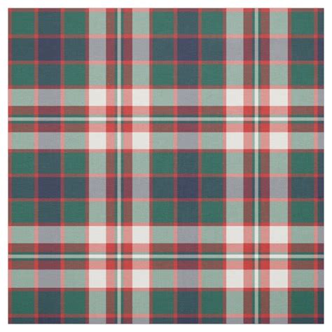 Clan Robertson Tartan Fabric | Zazzle